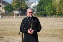 Зі словами благословення до студентів та гостей звернувся віце-ректор Івано-Франківської теологічної академії отець Борис Гобер.