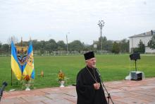 Archbishop-Metropolitan of Ivano-Frankivsk Ukrainian Greek Catholic Church Volodymyr Viityshyn addressed the first-year studetnts with the words of blessing